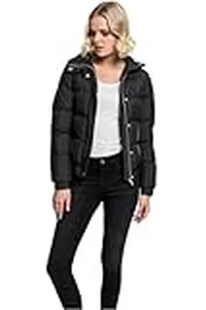 Urban classics Damesjack met capuchon, , XS