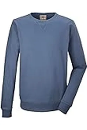 G.I.G.A. DX by killtec Heren Sweater/trui GS 7 MN SWT SHRT GOTS, blau, XL, 42651-000