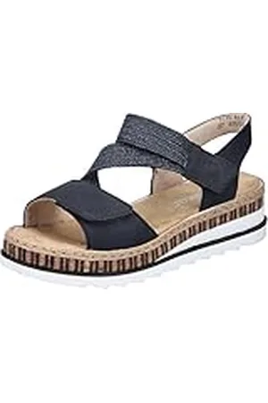 Rieker V7974 Damessandalen met sleehak, , 42 EU, , 42 EU