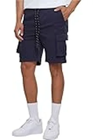 Urban classics Heren Drawstring Cargo Shorts Cargos, , XL