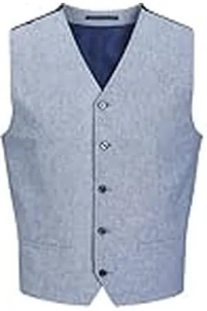 JACK & JONES Jprriviera Linen Waistcoat voor heren, , 48