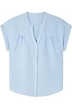 Springfield Blauw overhemd, maat 38, , 36