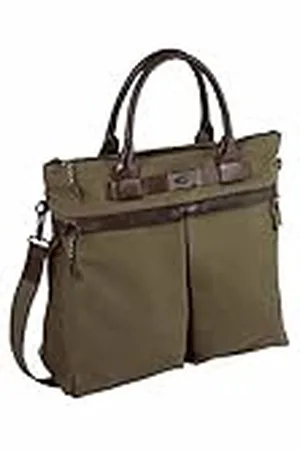 Camel Active LEWIS, heren draagtas met ritssluiting, L, grijs, , 39 x 16 x 37, Portemonnee (jeansformaat)