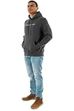 Tommy Hilfiger Heren TJM REG LINEAR LOGO HOODIE EXT DM0DM20746 Pullover Hoodie, , S, , S