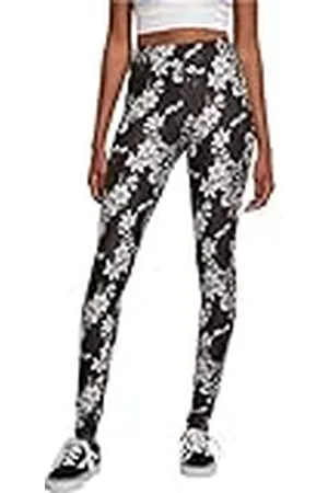 Urban classics Vrouwen Dames Soft AOP Leggings Yoga Broek, , XS, , XS