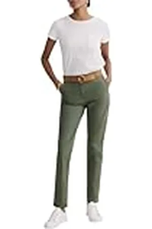 Caroll Chino broek met rechte pijpen, , 40