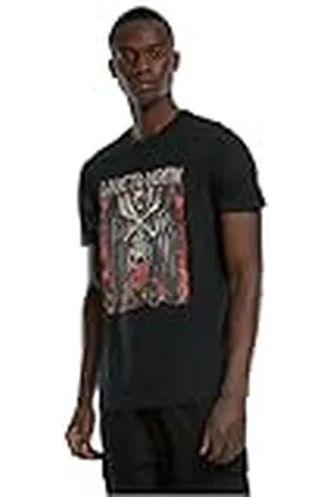 Mister Tee Heren T-shirt Love to Death, print T-shirt voor mannen, grafisch T-shirt, streetwear, , 5XL