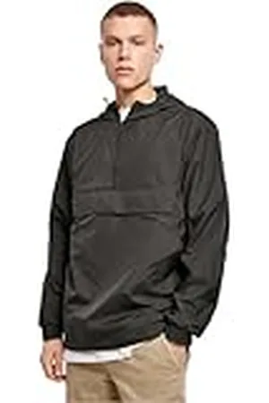 Build Your Brand Basic Pull Over Jacket Windbreaker voor heren