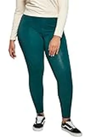 Urban classics Dames Washed Faux Leather Pants Broek, , S