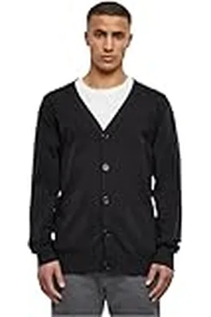 Urban classics Heren fijne cardigan sweater, , S