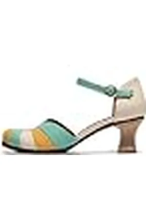 Fly London BESH087FLY Pumps voor dames, gebroken wit/groene munt/hommel, 5 UK, , 5 UK
