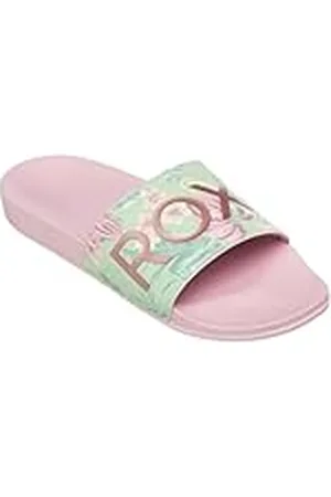 Roxy SLIPPY II damessandalen, groen/roze, 38 EU, , 38 EU