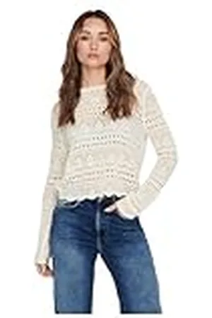 JACQUELINE DE YONG Jdysun Lay L/S Boatneck Pullover KNT Noos, , XS