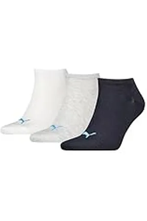 PUMA Unisex Sneaker Sokken (3er Pack), , 43 to 46