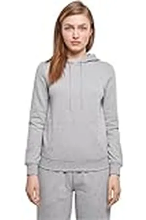 Build Your Brand Damestrui met capuchon, basic hoody, sweatshirt met capuchon voor vrouwen, verkrijgbaar in vele kleuren, maten XS - 5XL, , XXL