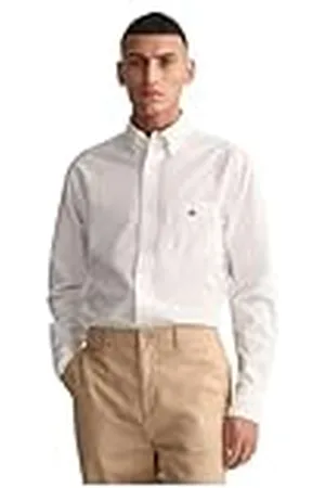 GANT Heren REG Oxford shirt klassiek overhemd, , standaard, , 3XL