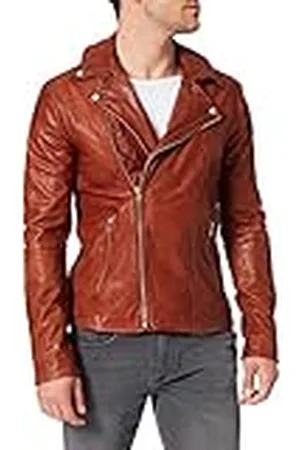 GOOSECRAFT Leren herenjas, , S