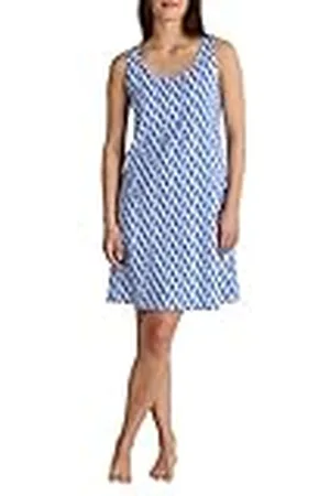 Calida Dames Shell Nights Nachthemd, Dazzling Blue, Regular, , Eén maat