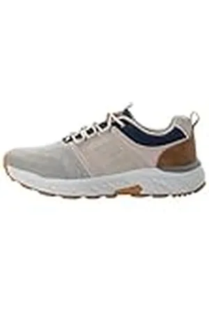 Camel Active Sportieve sneakers voor heren met lederen bekleding, , 40 EU