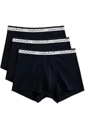 GANT Basic Trunk 3-pack boxershort voor heren, marineblauw, standaard, marineblauw