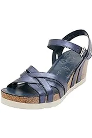 Panama Jack Dames Vera Shine Wedge Sandaal, , 41 EU, , 41 EU