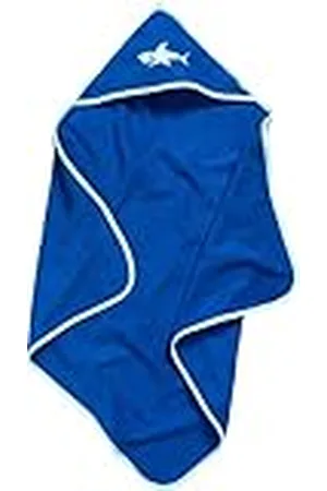 Playshoes Frottee-Kapuzentuch Unisex Kinder 340047 Badjas, Turquoise (Aquabau 23), Eén maat (Fabrikant maat : 100x100 cm)