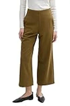 TOM TAILOR Dames High Waist Culotte broek, , L