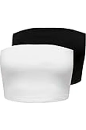 ONLY Onllive Love Tube 2 Pack Crop Top Noos, , S