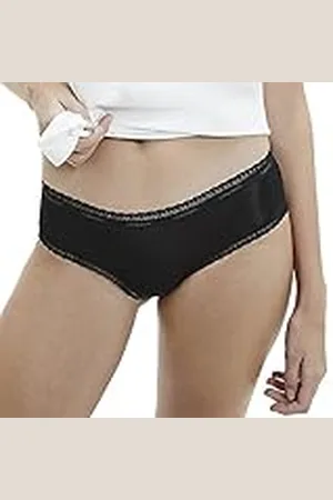 Calvin Klein Dames hipster katoen met stretch, , M