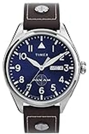 Timex Herenhorloge met leren armband Pan Am, , Riemen.