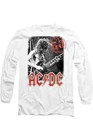 AC/DC Stempel poster unisex volwassen longsleeve t-shirt, , XX-Large, , XXL