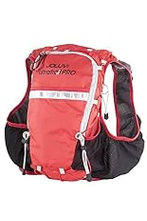 Joluvi Unisex Ultratratrail Pro Vest Rugzak, rood/zwart