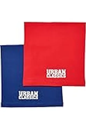 Urban classics Kids Unisex sjaal Logo Tube Scarf Kids 2-pack, loopsjaal, gemaakt van stretch jersey, verkrijgbaar in 2 verschillende kleuren, één maat, maat 110/116 tot 158/164, , One Size