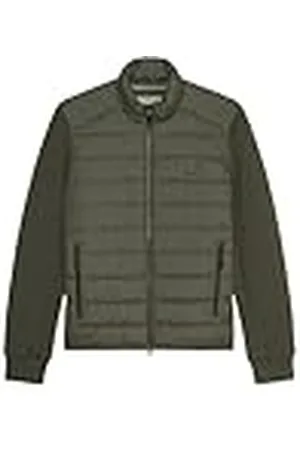 Marc O’ Polo Marc OPolo Gewatteerde herenjas met stoffen mouwen, waterafstotend, , XL