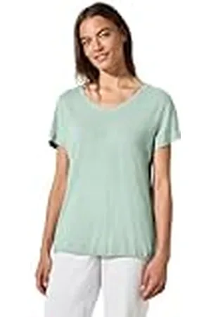CECIL Linnen effen shirt met knopen, , L