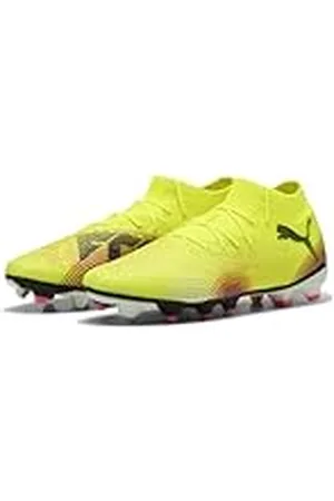 PUMA Unisex Future 8 PRO FG/AG voetbalschoen, geel alarm zwart-zon geslagen, 10.5 UK, Yellow Alert Black Sun Struck, 45 EU