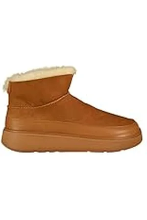 FitFlop Dames Gen-ff Ultra-Mini Double-Faced Shearling Laarzen Enkel, , 39 EU