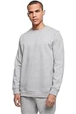 Build Your Brand Organic Basic Crew Sweatshirt voor heren, , XXL