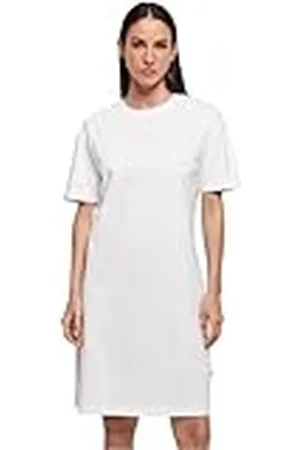 Build Your Brand Biologische oversized T-shirtjurk voor dames, , L