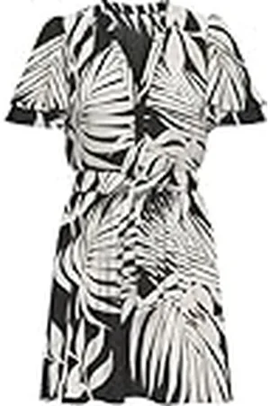 ONLY Onlnova Life Vis S/S Lenia Dress AOP, , L