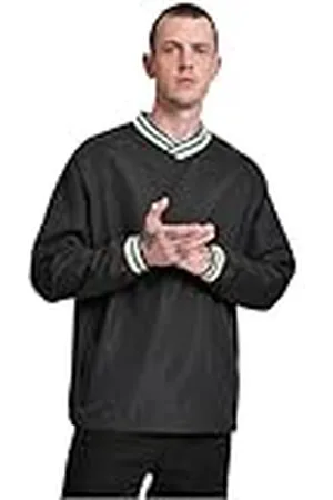 Urban classics Warm Up Pull Over Pullover voor heren, , L Grote maten