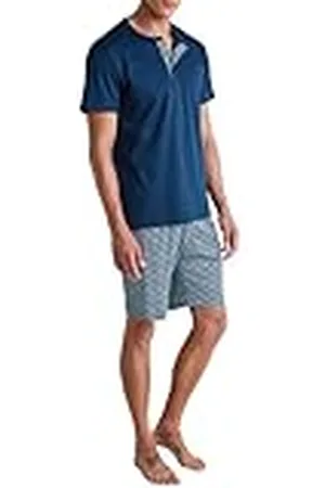 Calida Relax Streamline Korte pyjama voor heren, van 100% katoen, , 50