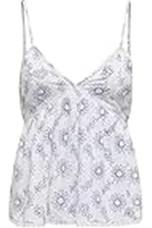 ONLY Dames Onlanja Life Strap V-Neck Singlet WVN, , M