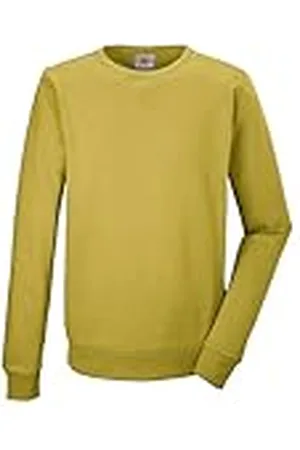 G.I.G.A. DX by killtec Heren Sweater/trui GS 7 MN SWT SHRT GOTS, Senfgelb, L, 42651-000