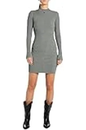 Replay Dames slim fit gebreide jurk, , M