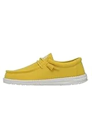 Hey dude Wally Slub Canvas Moccasin, , 40 EU, , 40 EU