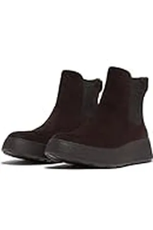 FitFlop Vrouwen F-Mode Suede Flatform Chelsea Boots, , 40 EU