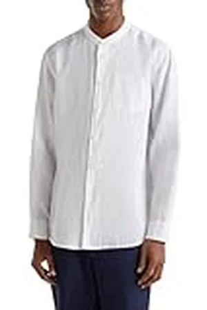 Benetton Shirt 5BKU5QL08, wit optisch 101, S heren, , S