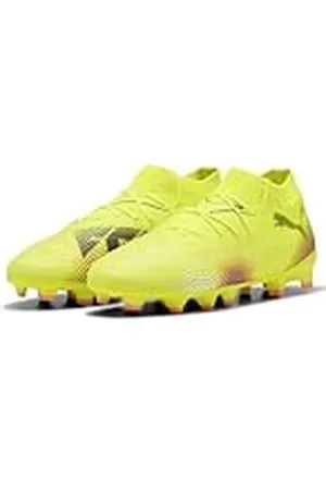 PUMA Future 8 PRO FG/AG JR voetbalschoen, geel alarm zwart-zon geslagen, 5 UK, Yellow Alert Black Sun Struck, 5 UK