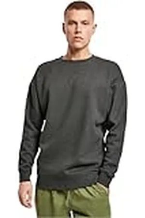 Build Your Brand Basic sweatshirt met ronde hals voor heren.